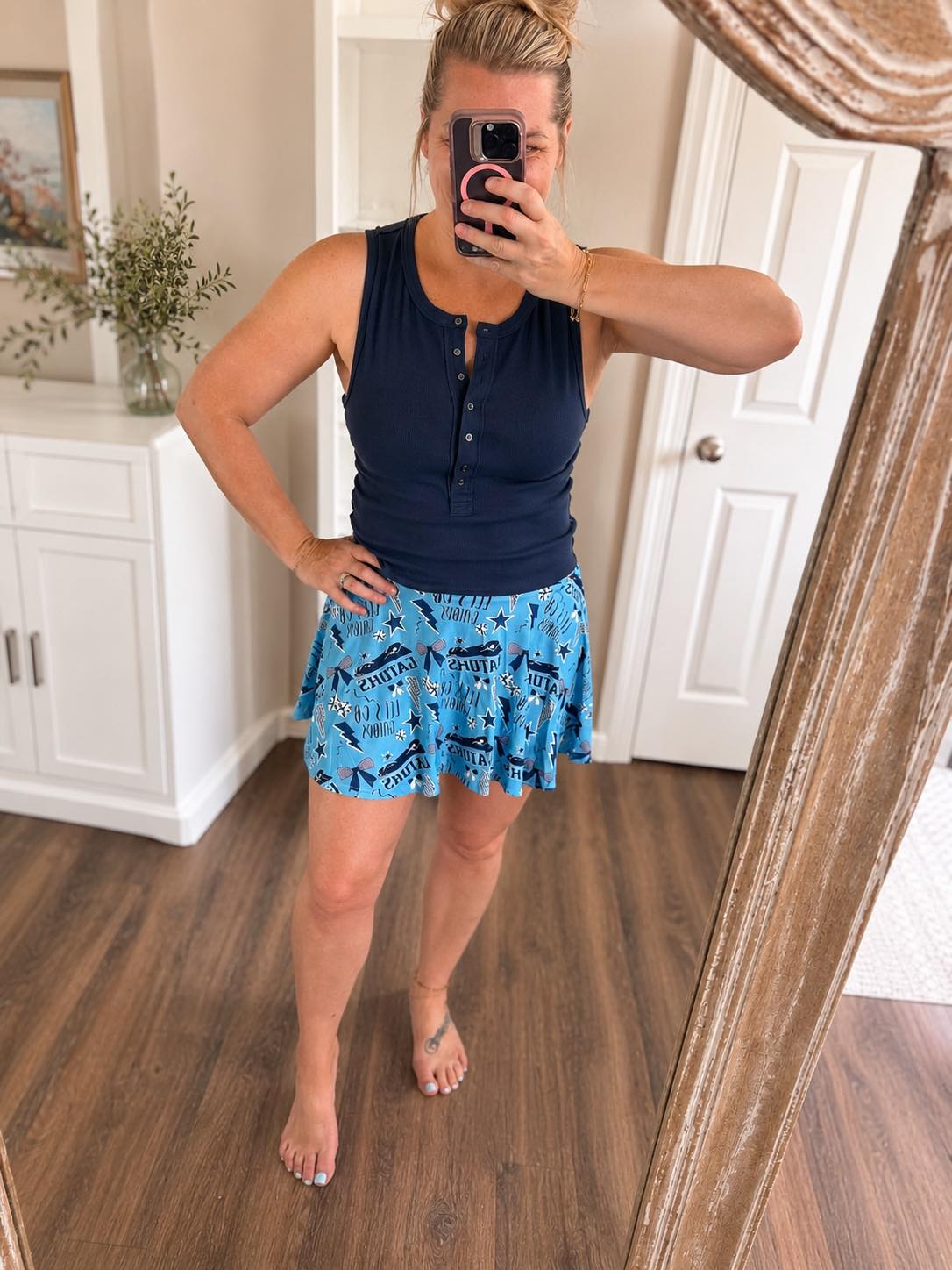 PREORDER: Custom Athletic Flowy Skort RERUN (Seamless Design) 6.15.26 OSYM