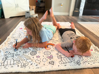 PREORDER: Custom Coloring Blanket (Upload YOUR Design) RERUN 9.28.26