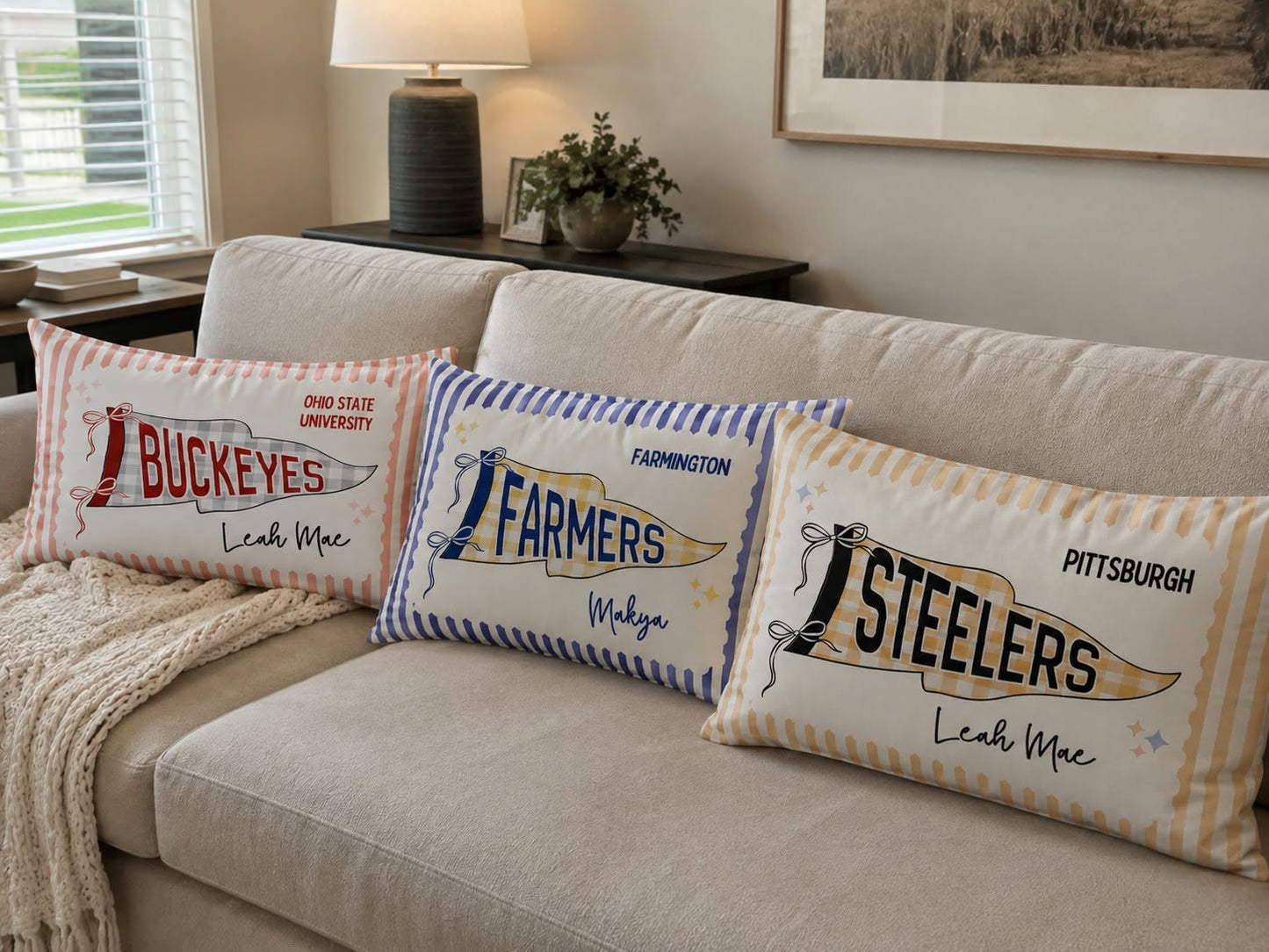 PREORDER: Pennant Flag Fleece Blanket RERUN 8.24.26