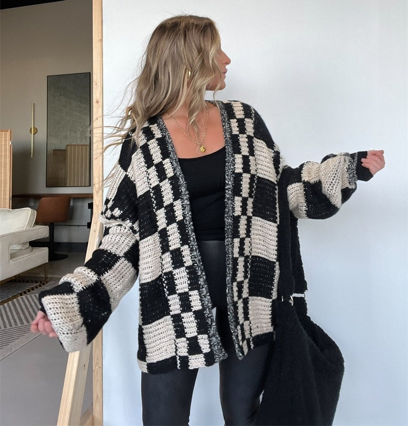 PREORDER: Cozy Check Cardigan 9.14.26