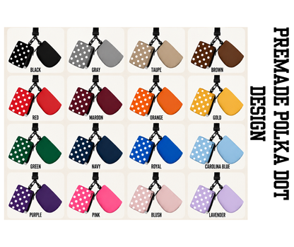PREORDER: The Custom Dual Wristlet  - Premade Design 9.28.26