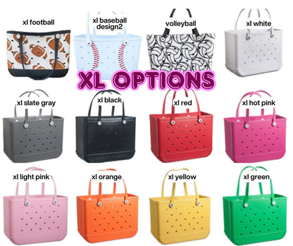 PREORDER: XL EVA CUSTOM TOTE BAG custom shop
