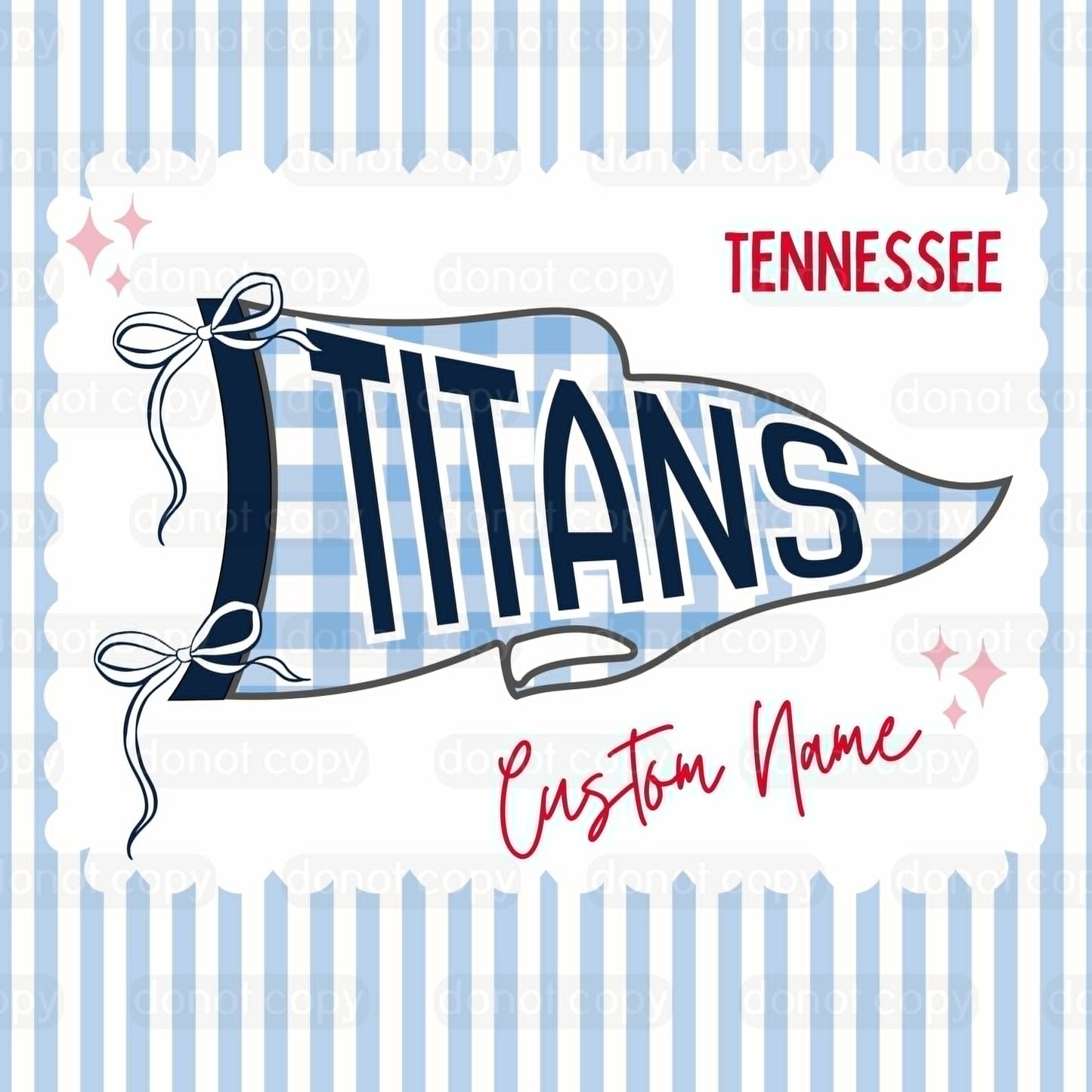 PREORDER: Custom Pennant Flag Pillowcase  7.6.26