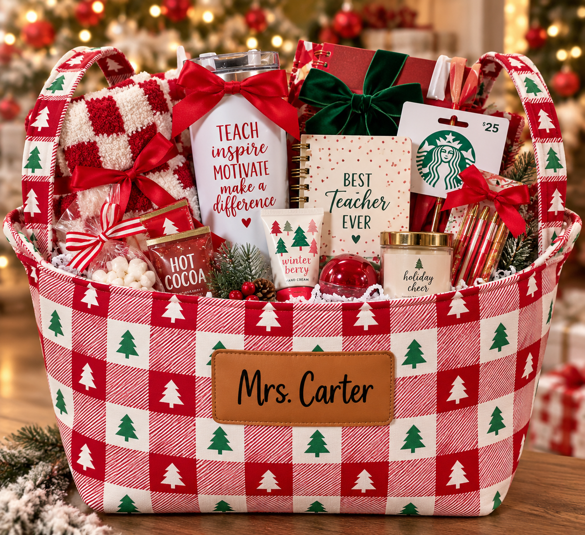 PREORDER: The Custom Christmas Baskets | Upload Your Design 10.5.26