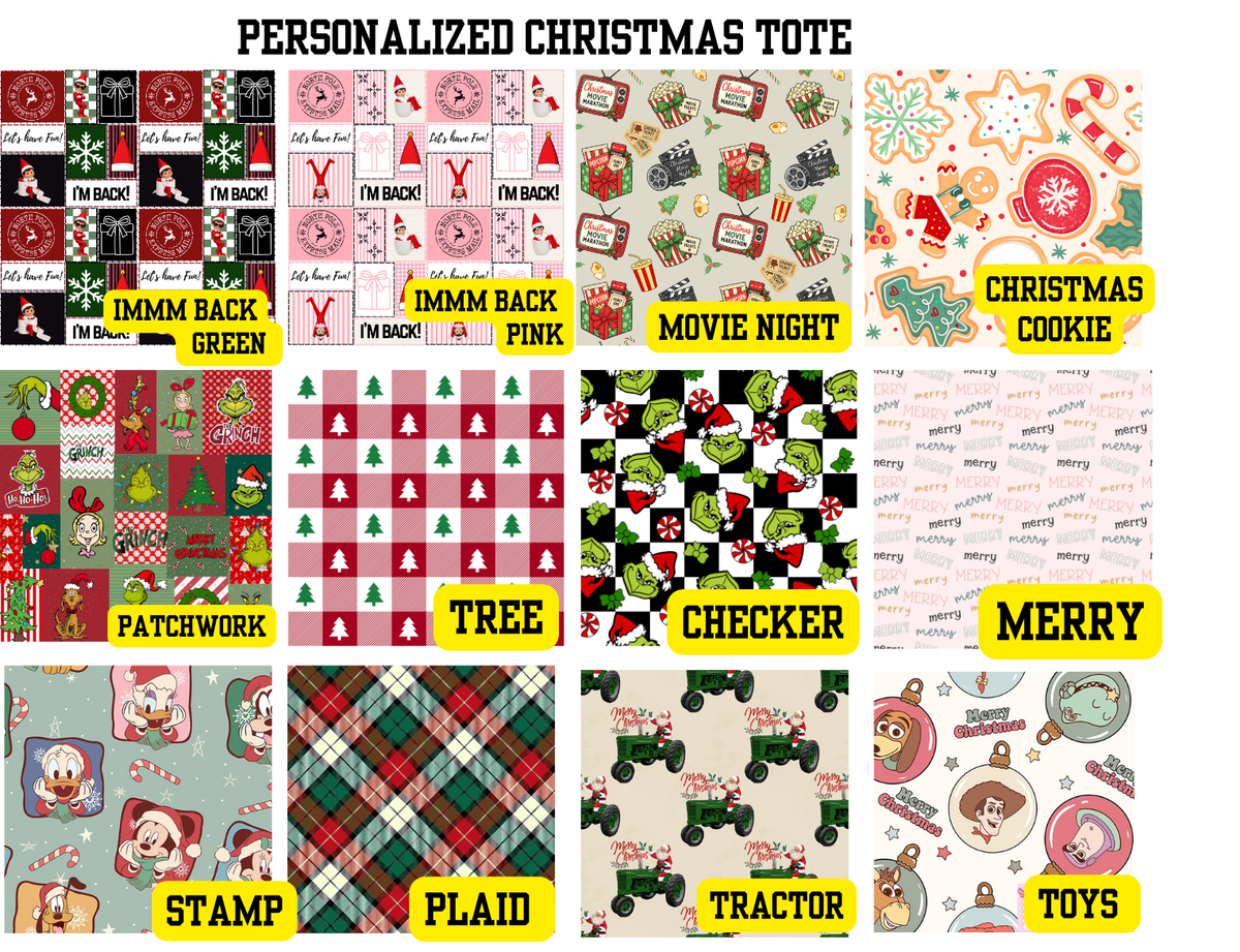 PREORDER: The Custom Christmas Baskets | Upload Your Design 10.5.26