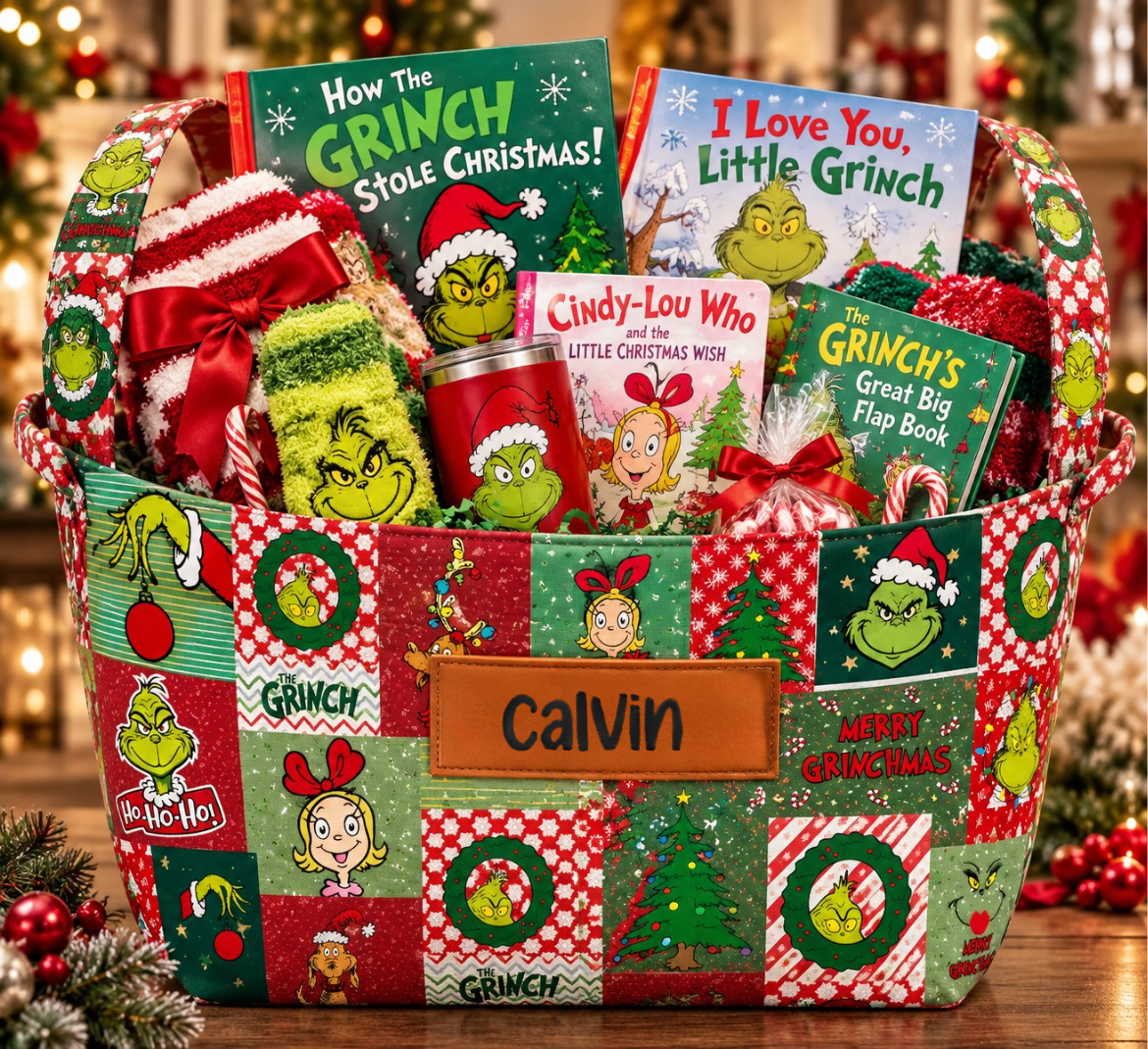 PREORDER: The Custom Christmas Baskets | Upload Your Design 10.5.26
