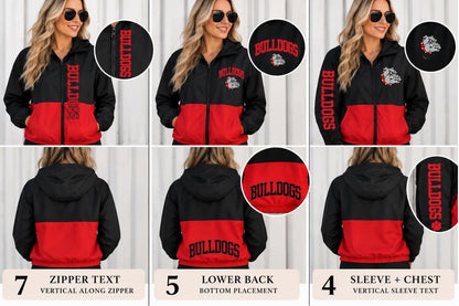PREORDER: Custom Full Zip with Hoodie RERUN | Solid + Logo  11.2.26