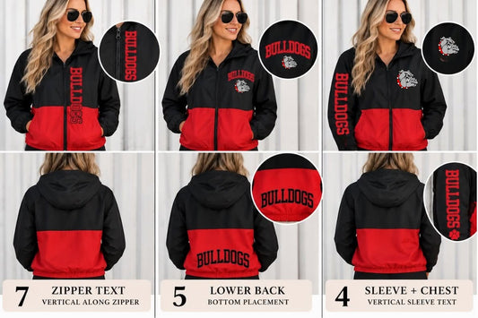 PREORDER: Custom Full Zip with Hoodie RERUN | Solid + Logo  11.2.26
