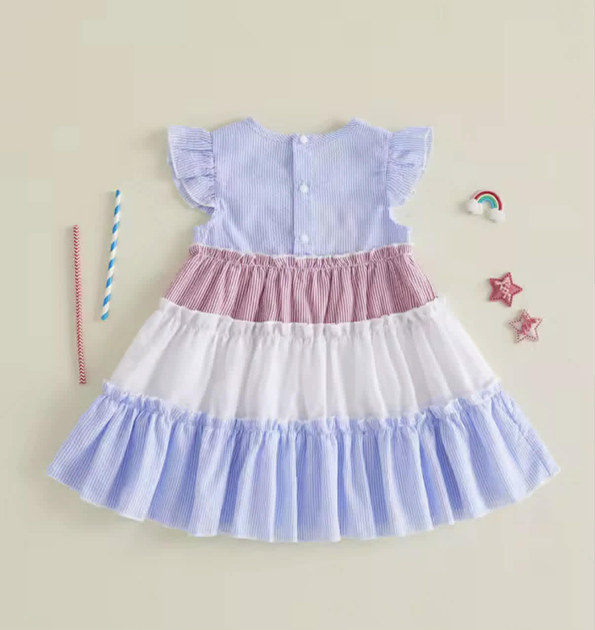 RTS: Faithful Red, White, Blue Dress