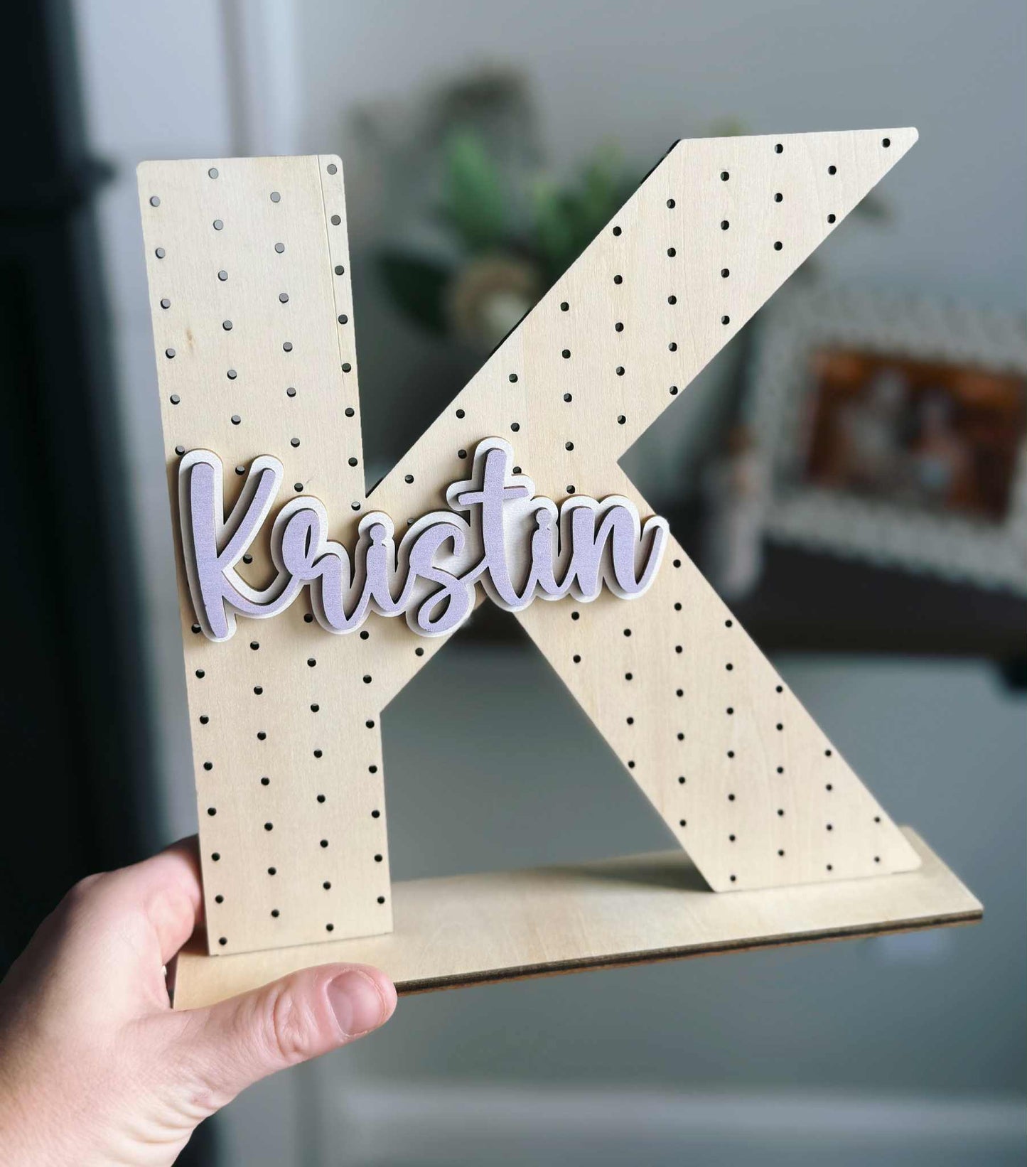 PREORDER: Personalized Name Wood Earring Holder 1.19.26 osym