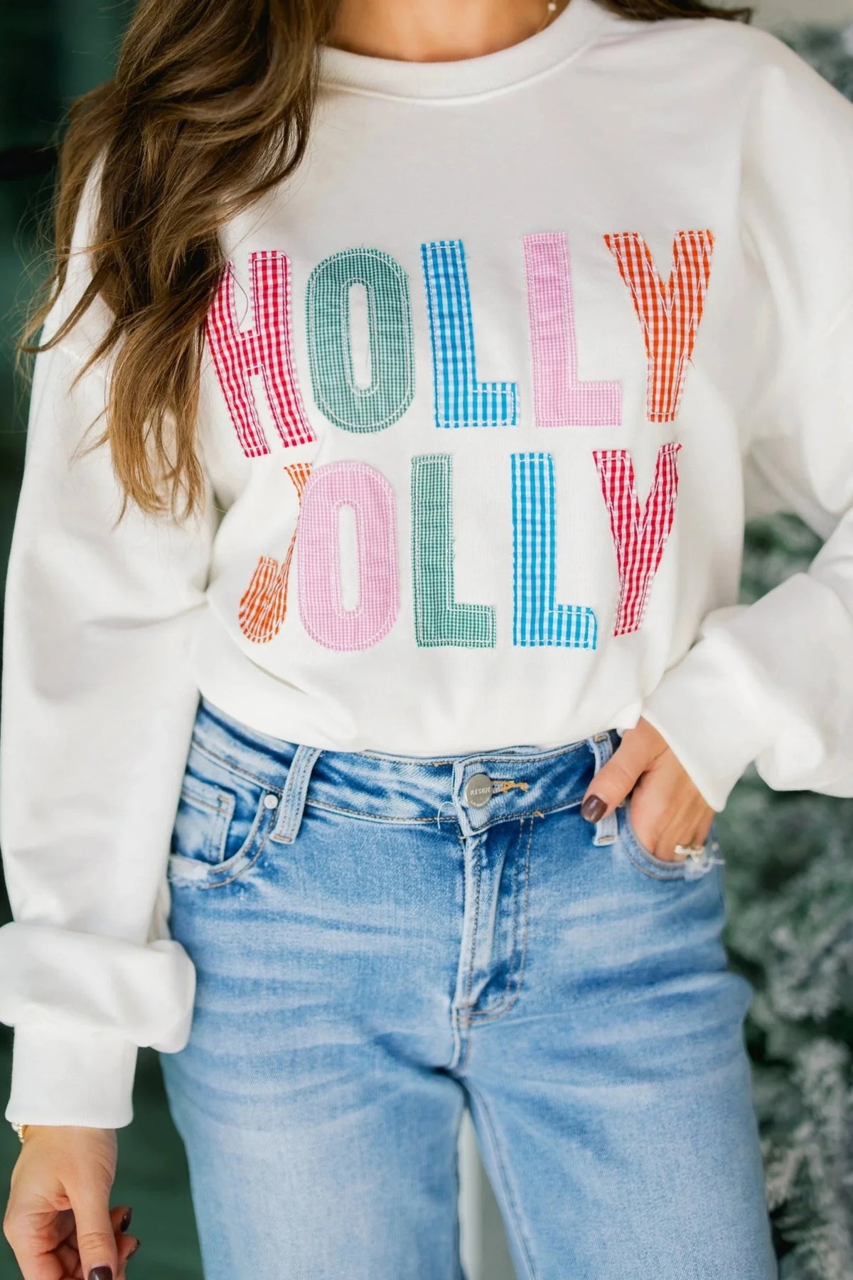 PREORDER: HOLLY JOLLY CREWNECK  10.5.26