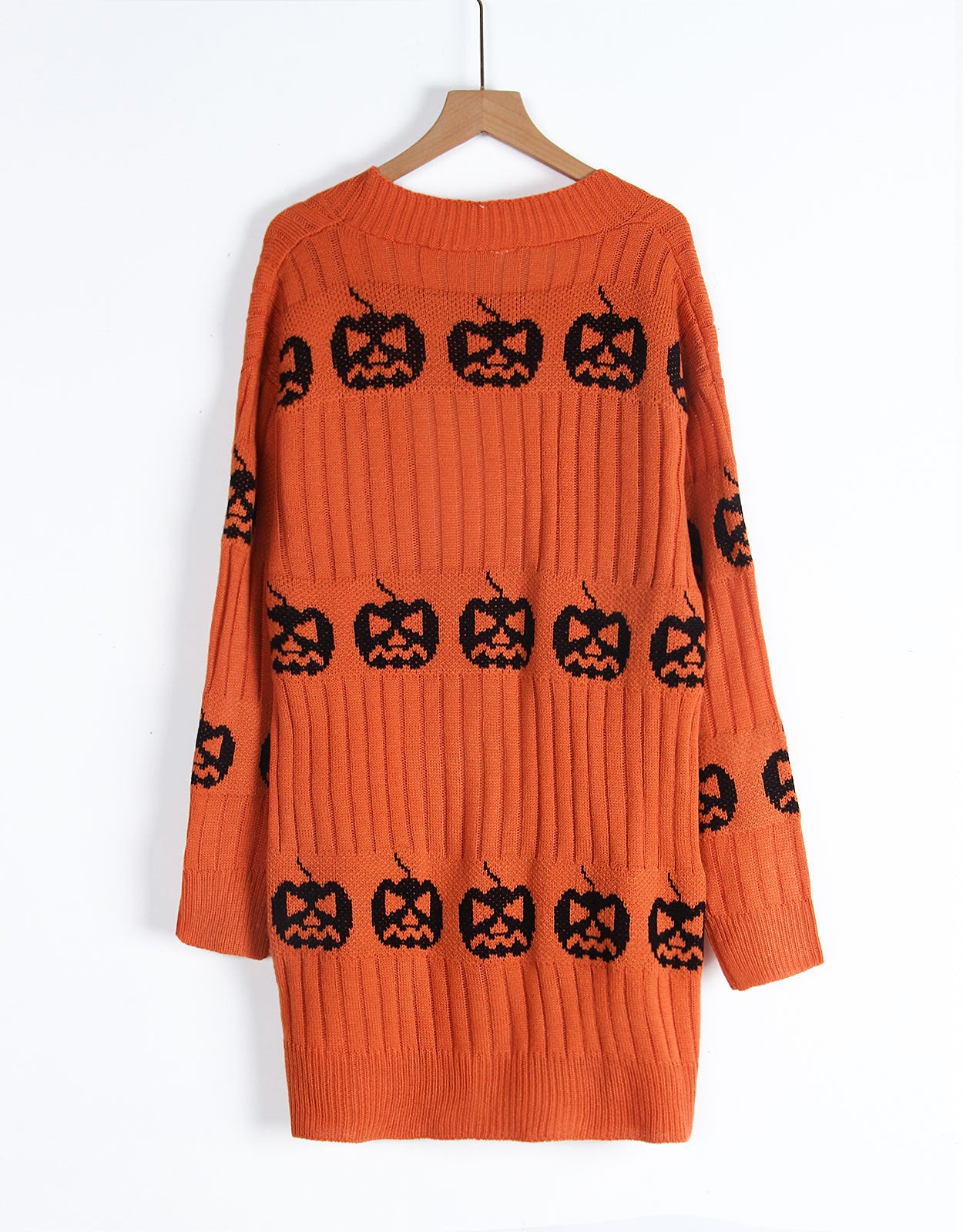 RTS: Pumpkin knit cardi