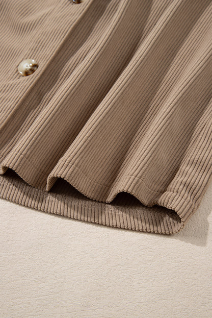 RTS: The Erin Corduroy Lightweight Shacket-