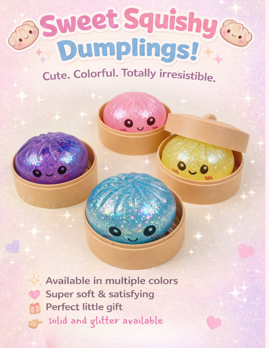 PREORDER: Sweet Squishy Dumplings 3.23.26