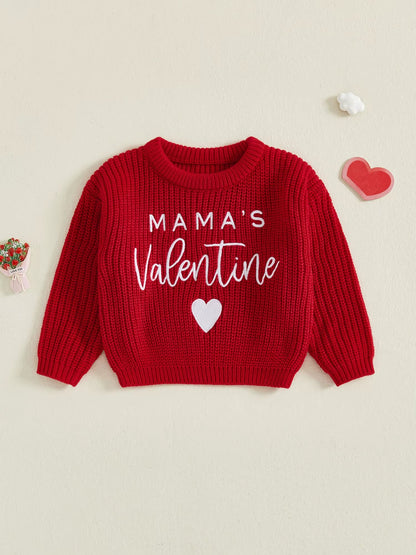 RTS: Mama's Valentine Knit Sweater