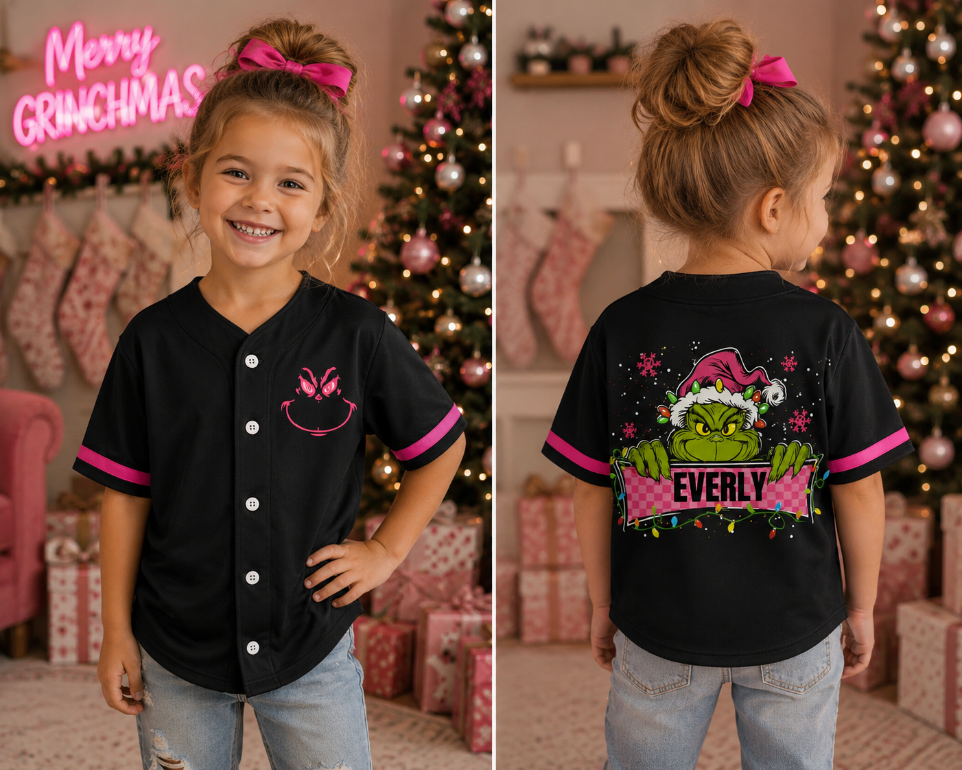 PREORDER: Custom Name Exclusive Christmas Jerseys 8.31.26