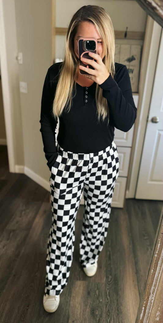 RTS: Tilly Checker Pant