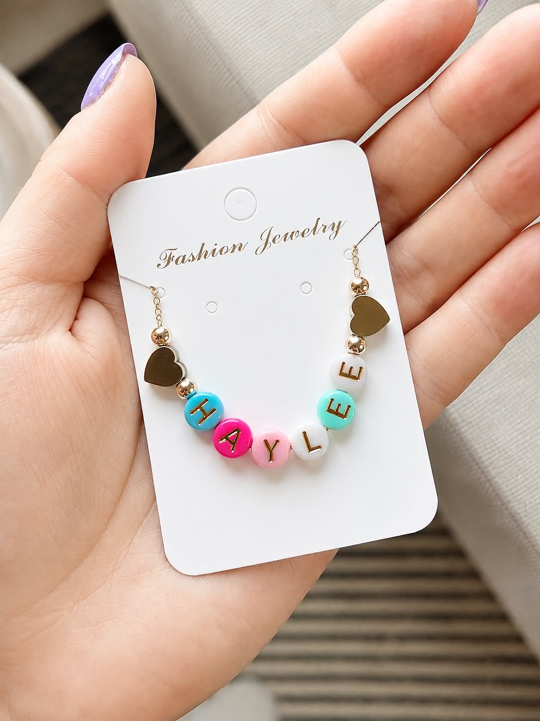 PREORDER: The Pastel Pop Name Necklace RERUN 9.8.26
