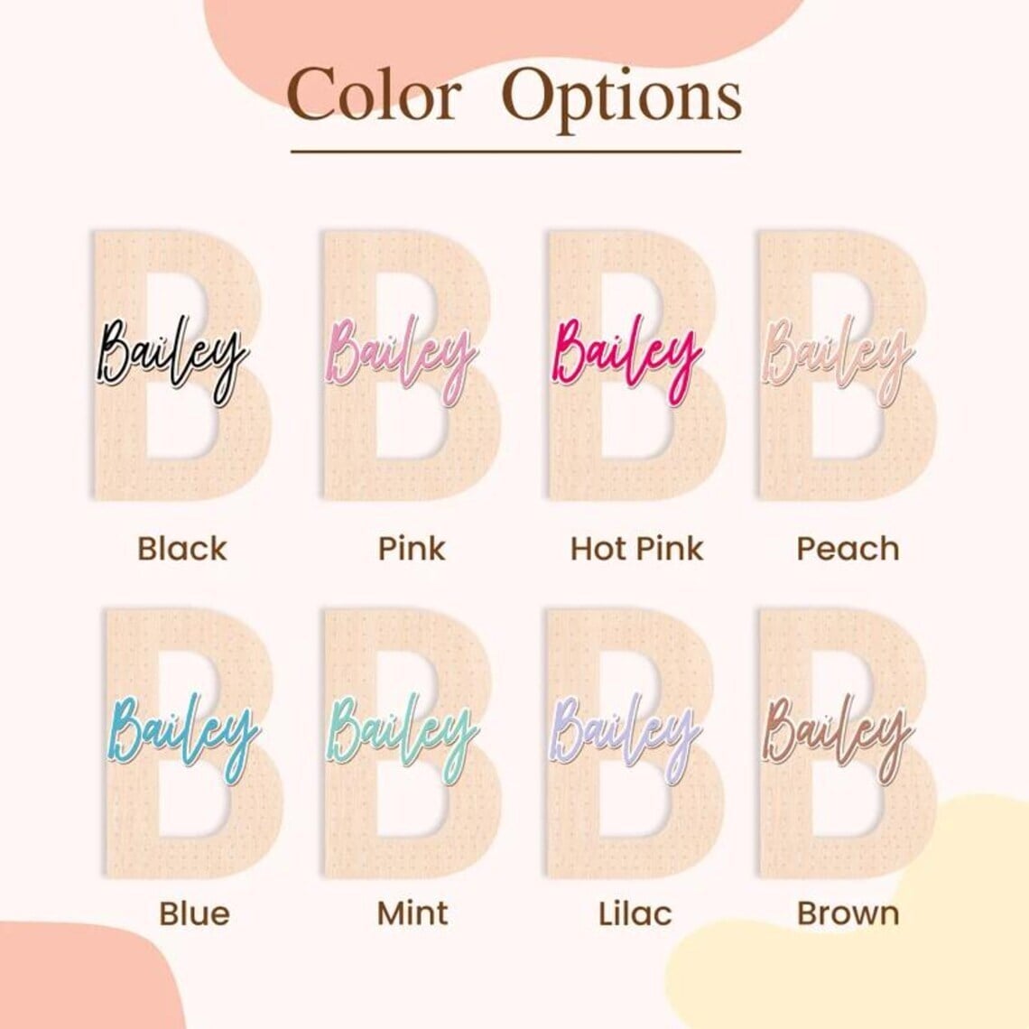 PREORDER: Personalized Name Wood Earring Holder 1.19.26 osym