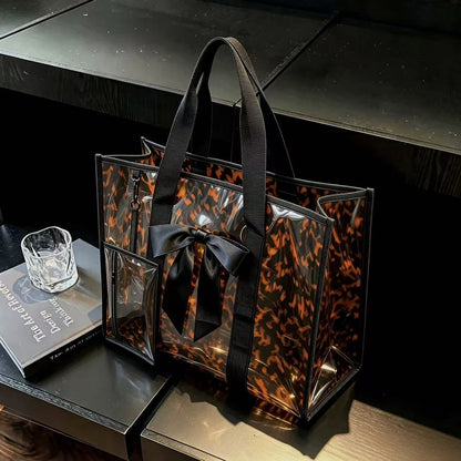 PREORDER: Tortoise PVC Tote  10.19.26