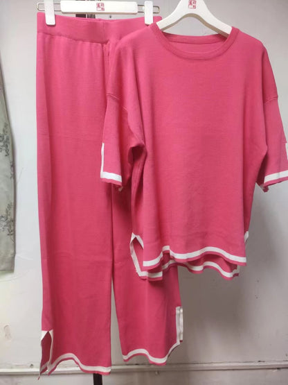 PREORDER: The Wren Contrast Knit Set 9.14.26