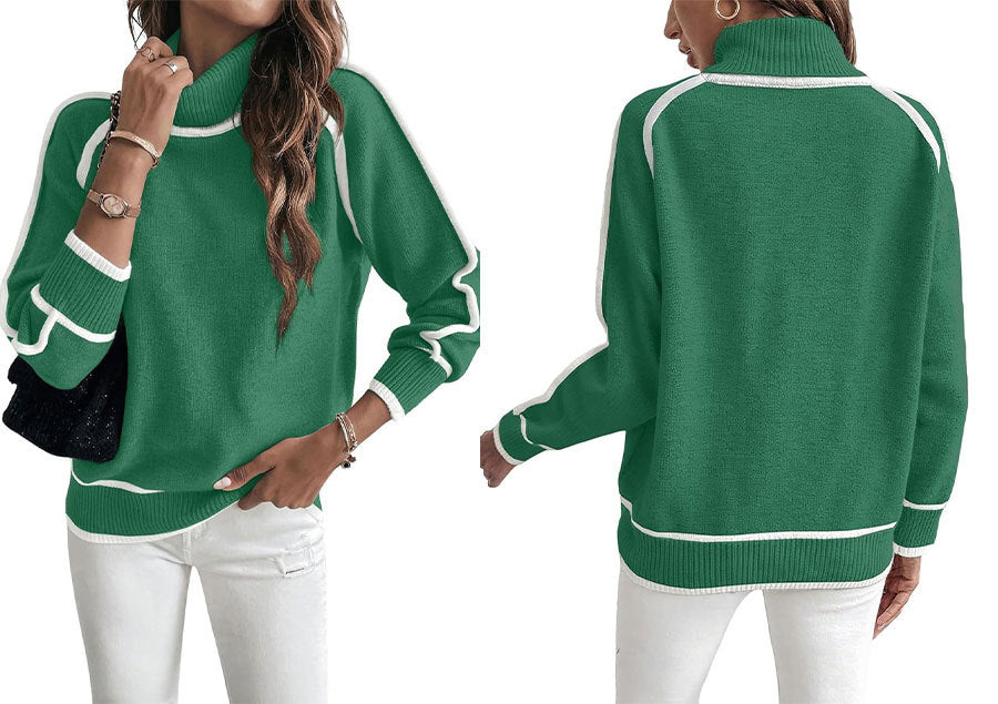 PREORDER: The Lennox Contrast Knit Sweater 11.2.26