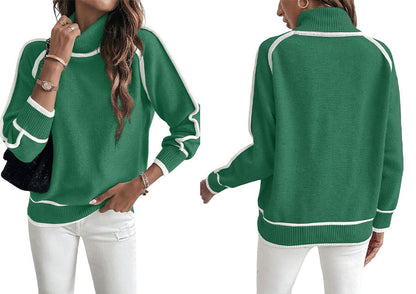 PREORDER: The Lennox Contrast Knit Sweater 11.2.26