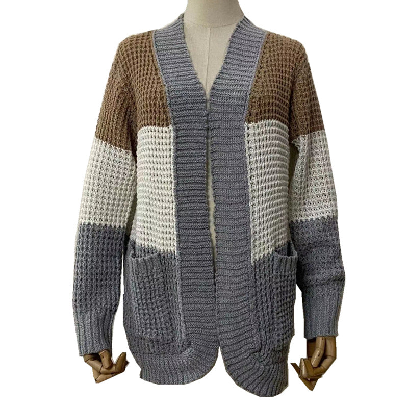 RTS: Zora three tone cardigan-