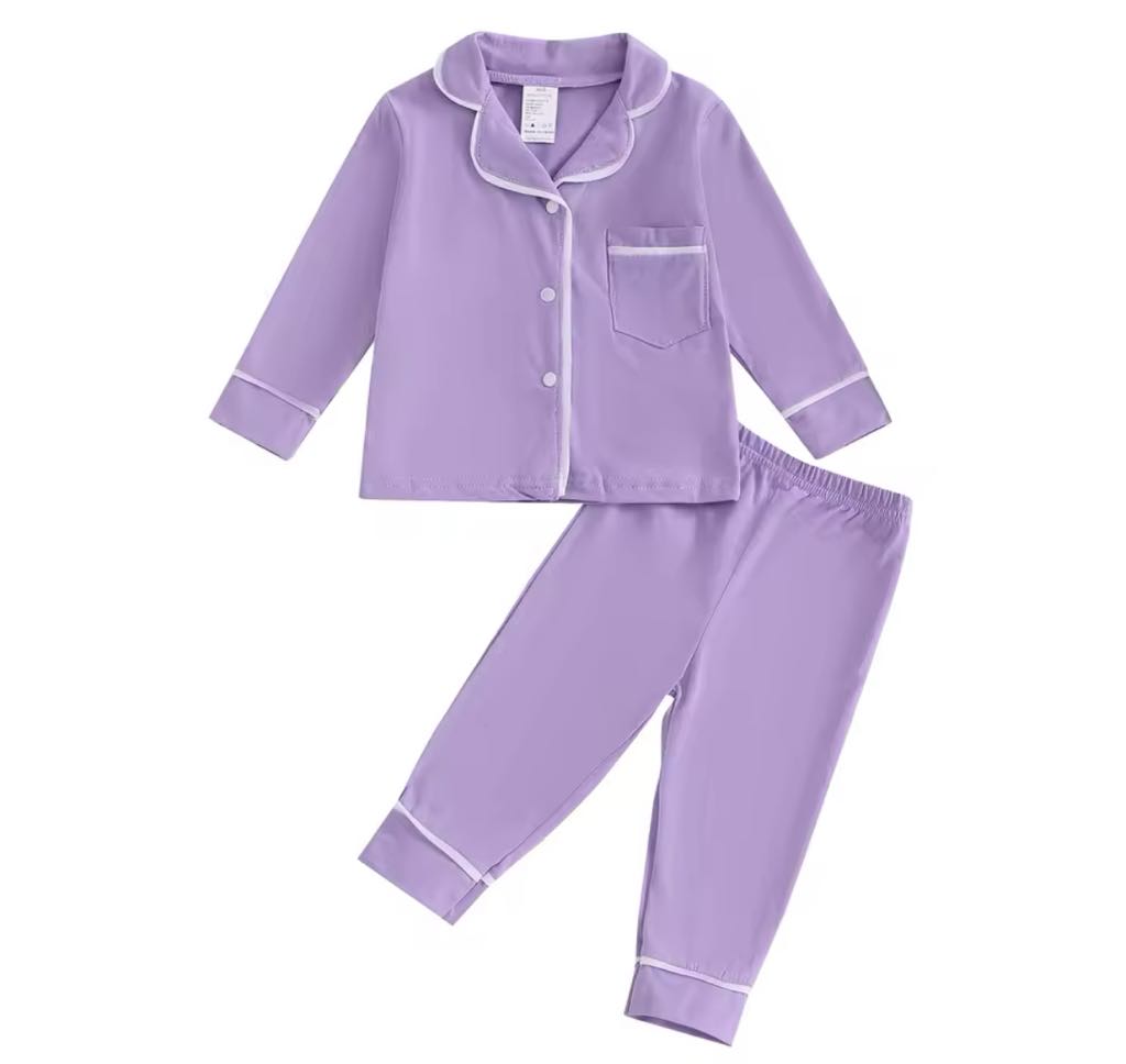 PREORDER: Monogrammed PJS-Kids 9.22.25