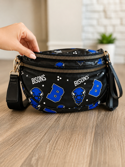 PREORDER: Custom Double Zip Bum Sling Bags RERUN 11.2.26