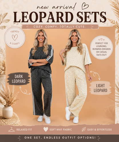 PREORDER: Leopard Sets  9.8.26