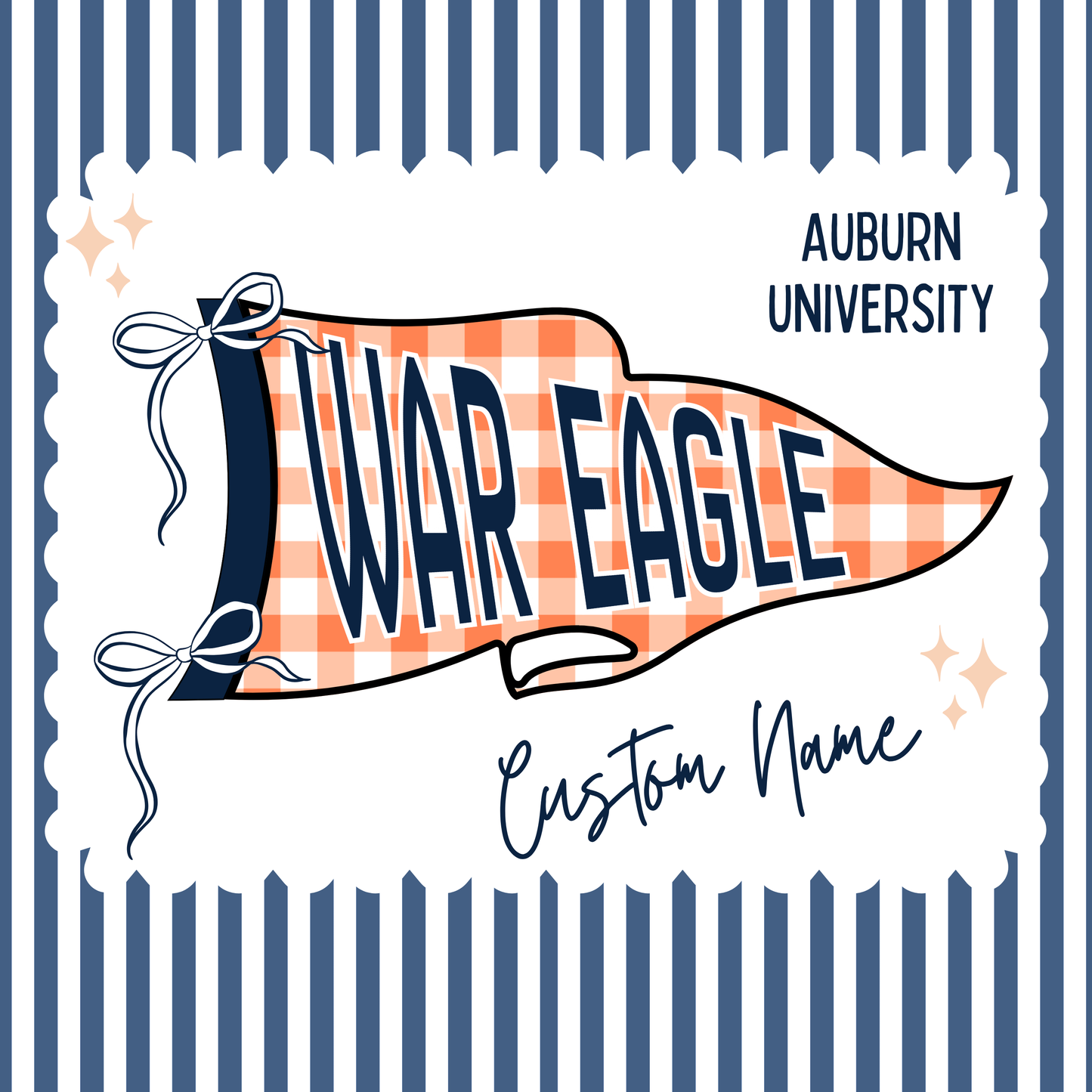 PREORDER: Custom Pennant Flag Pillowcase RERUN 8.24.26