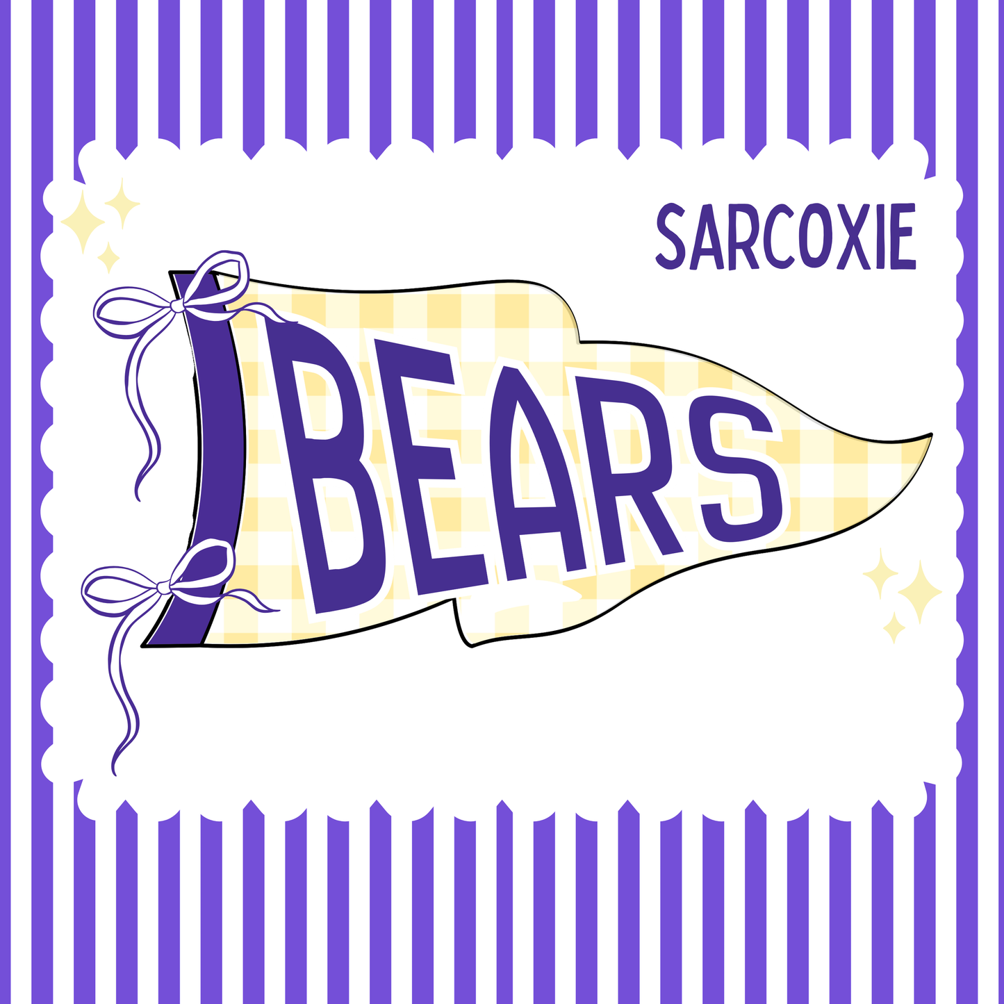 PREORDER: Custom Pennant Flag Pillowcase RERUN 8.24.26