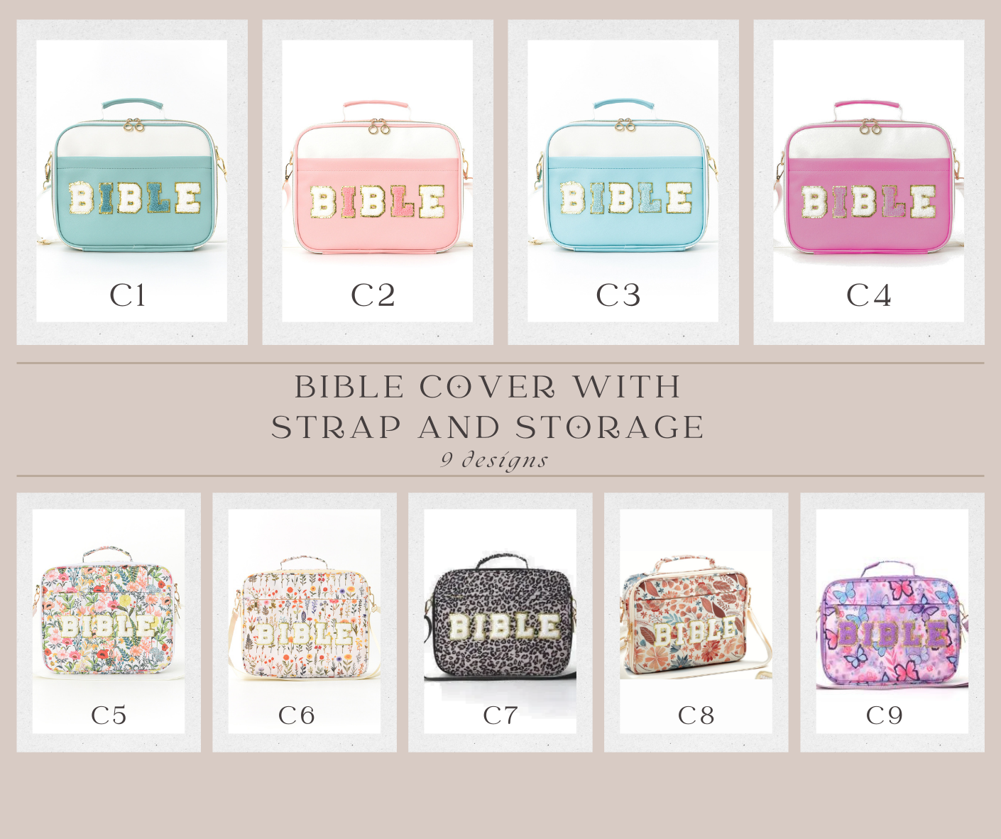 PREORDER: RERUN  High Quality Bible Covers (Case Only) 1.19.26