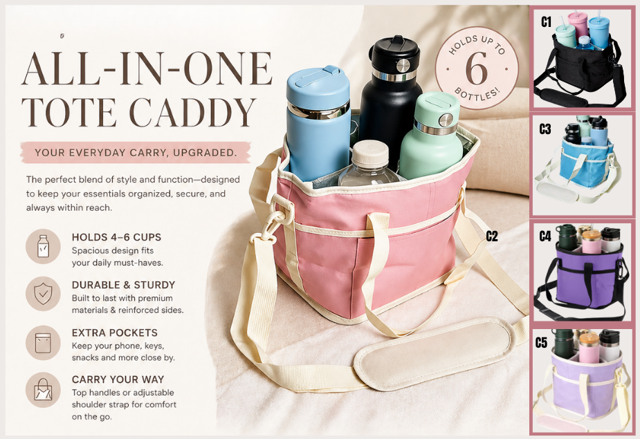 PREORDER: All-in-One Tote Caddy 5.11.26 osym
