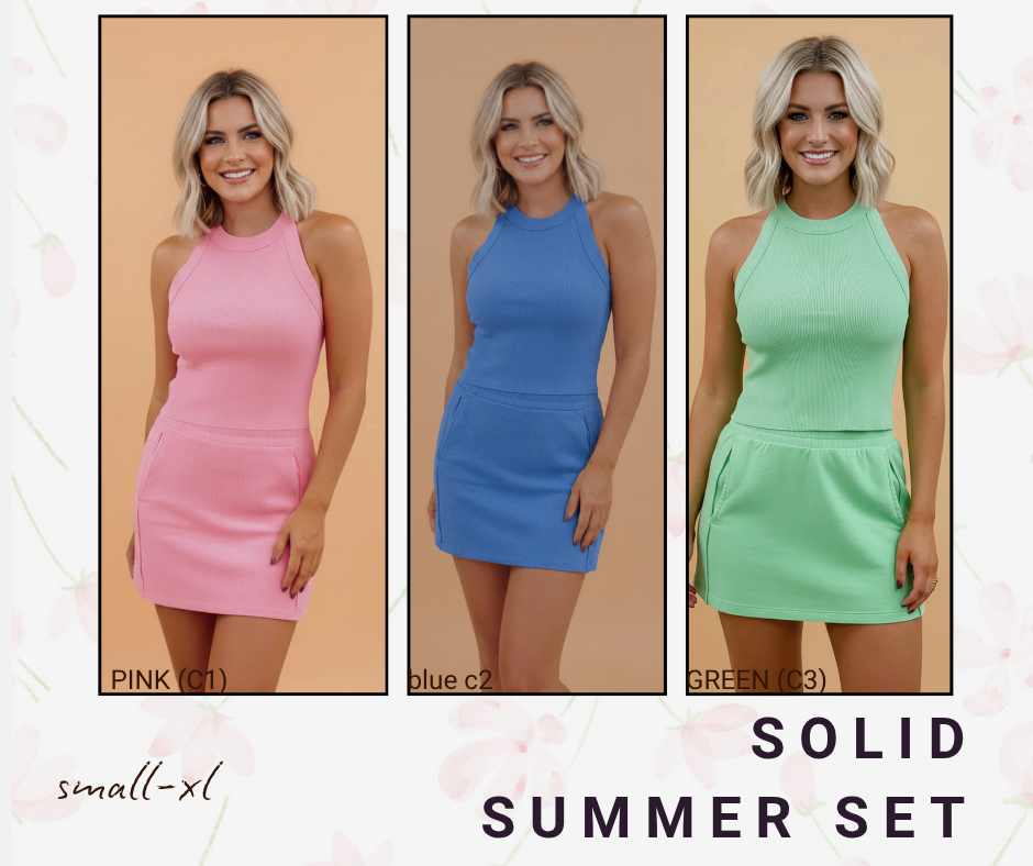 PREORDER: Solid Summer Set 5.11.26 osym