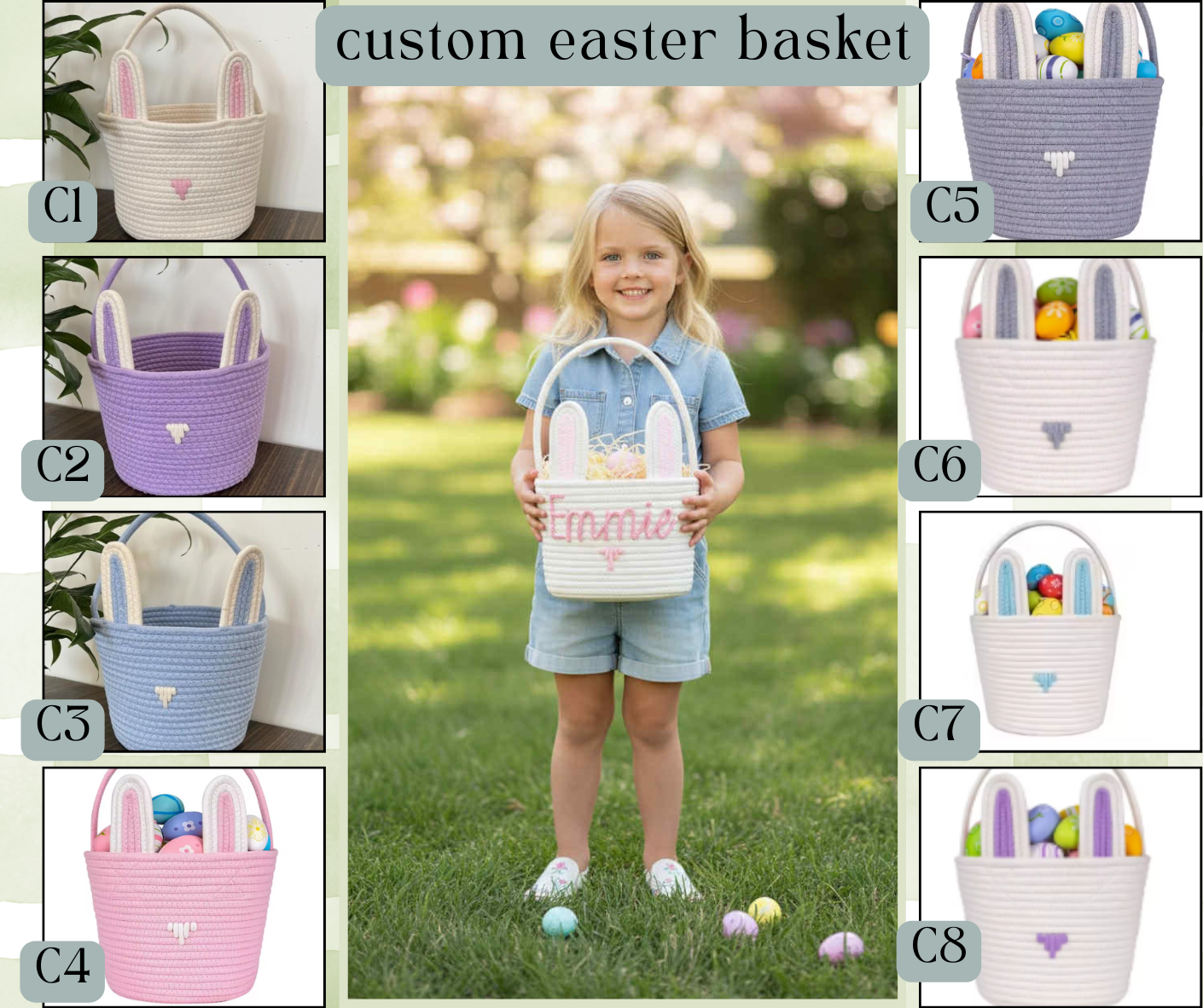 PREORDER: Custom Easter Basket 1.19.26 osym