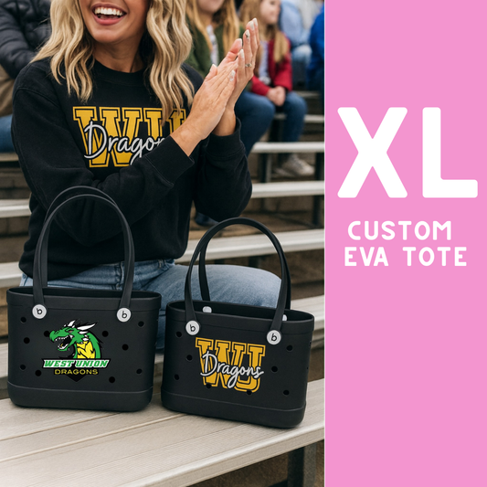 PREORDER: XL EVA CUSTOM TOTE BAG 1.19.26