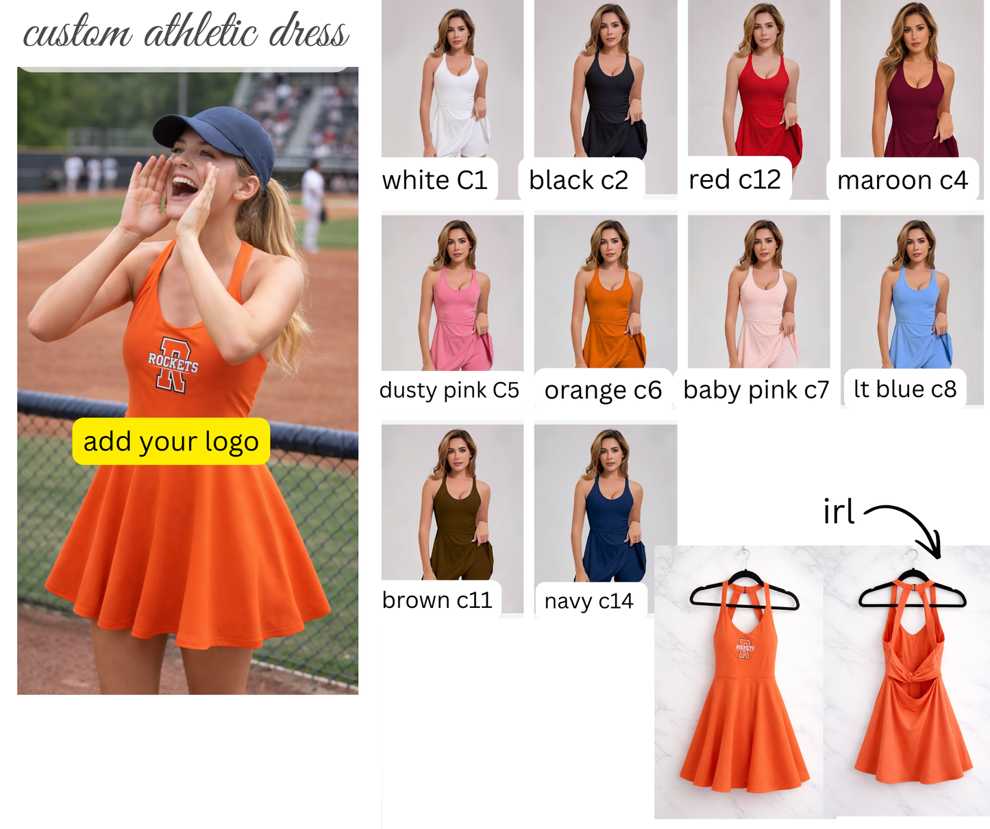 PREORDER: Custom Athletic Dress 3.23.26 osym