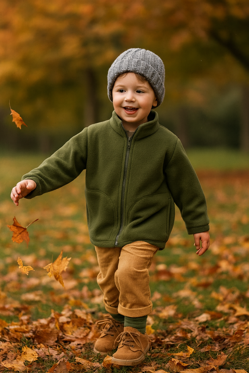 PREORDER: Kids Solid Color Zip Up Fleece 9.22.25 osym
