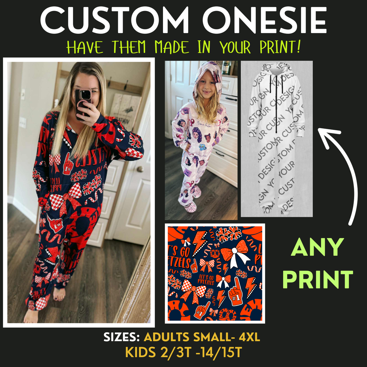 PREORDER: The Custom Collective Onesie SEAMLESS FILE UPLOAD ONLY RERUN 9.28.26