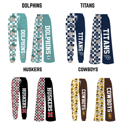 PREORDER: Exclusive Christmas Game Day Joggers - CUSTOM SHOP