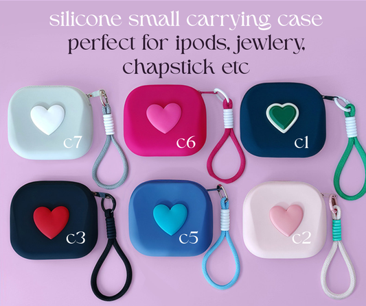 PREORDER: Silicone Small Carrying Case 1.19.26 osym
