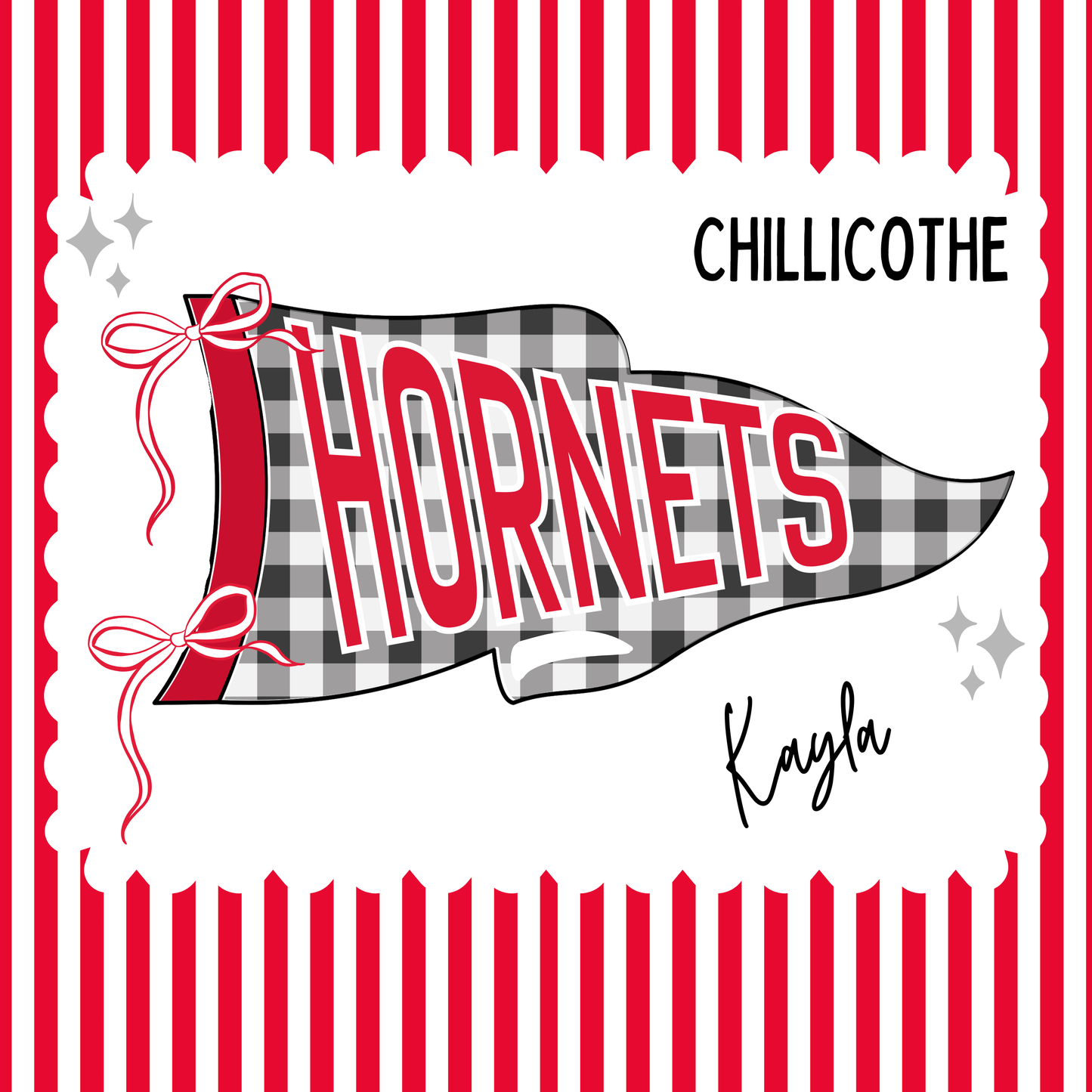 PREORDER: Custom Pennant Flag Pillowcase RERUN 8.24.26