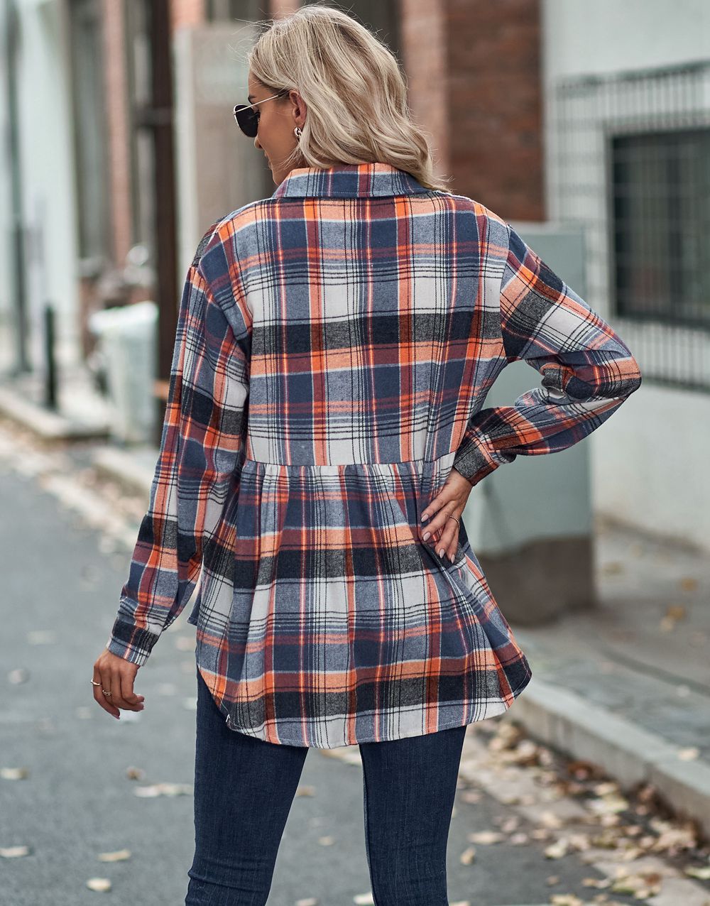 RTS: Babydoll Fit Lightweight Flannel