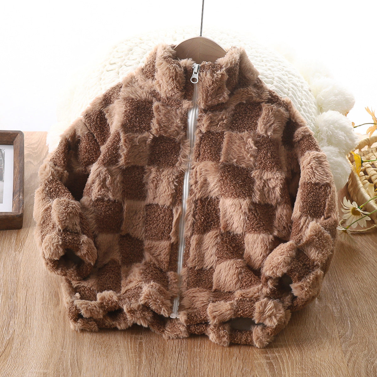 PREORDER: Checker Teddy Bear Fleece RERUN 9.28.26