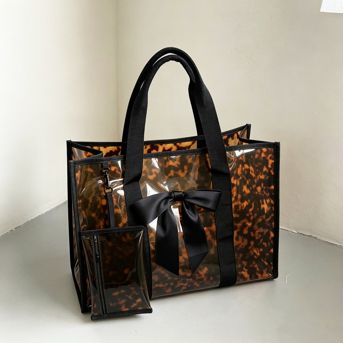 PREORDER: Tortoise PVC Tote  10.19.26