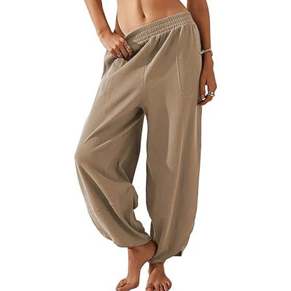 RTS: Harem Jersey Wide Leg Pants