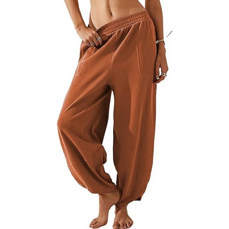 PREORDER: RERUN Harem Jersey Wide Leg Pants 5.19.25 OSYM