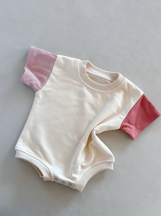 RTS: Two Tone Sleeve Onesie